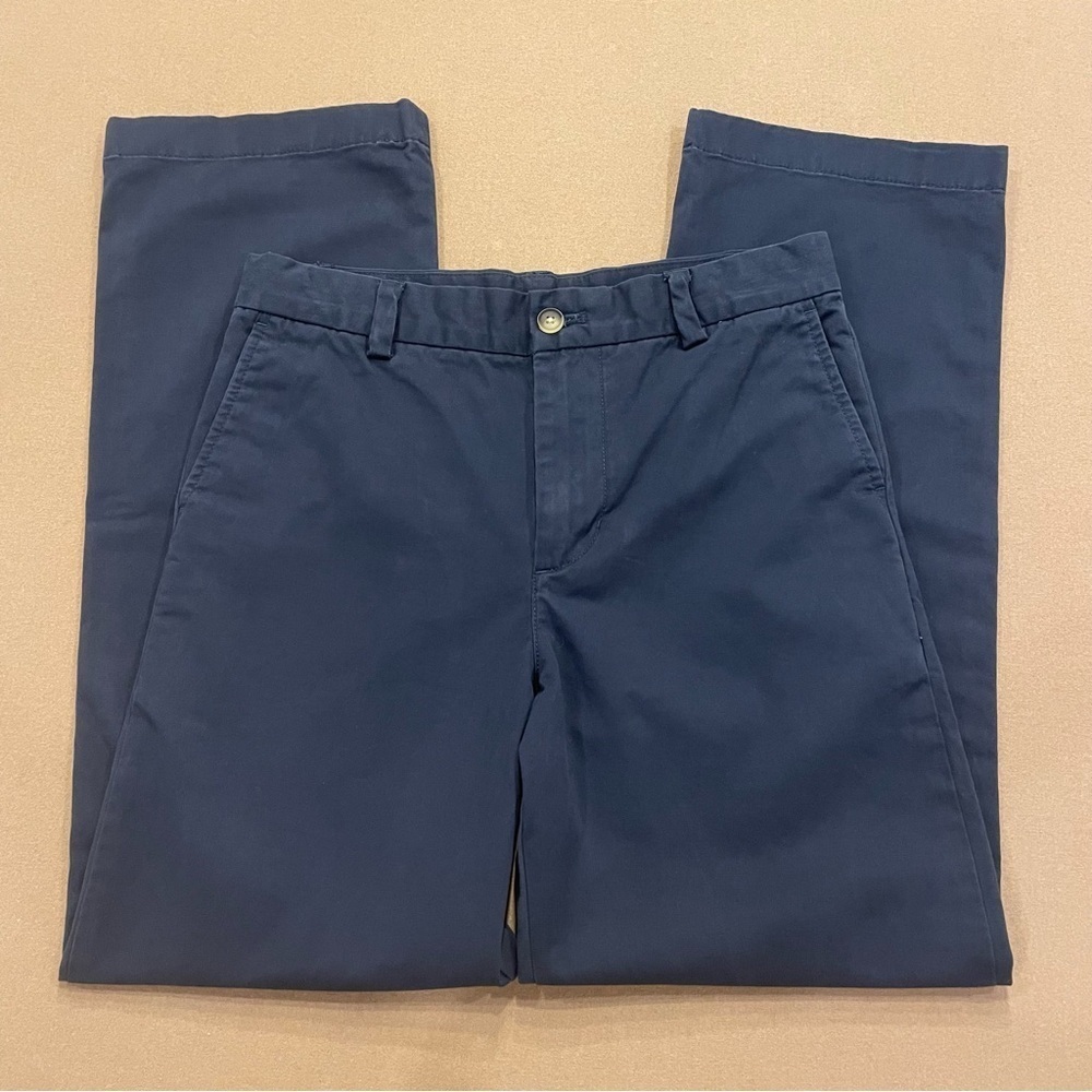 Boy’s Vineyard Vines Navy Blue Chinos Size 14 - Picture 4 of 14